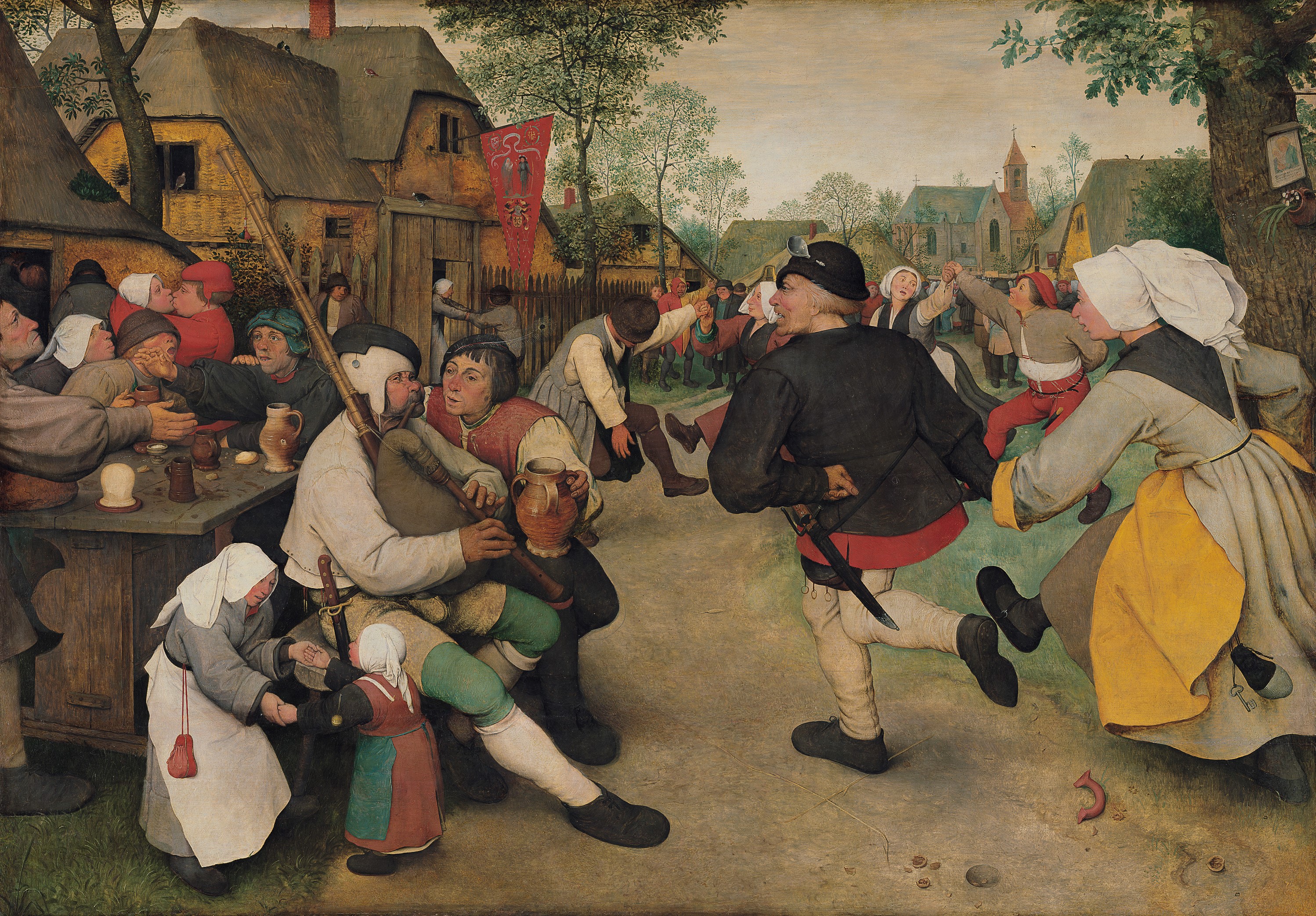 Pieter Bruegel il Vecchio, Danza di contadini
