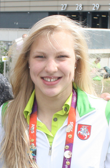 Rūta Meilutytė portrait