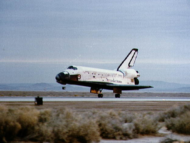 Image result for sts-5 landing
