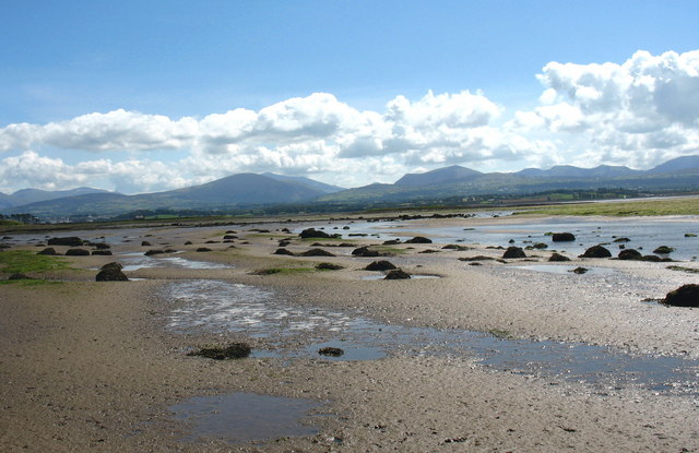 File:Sandbanks in the estuary of Afon Braint - geograph.org.uk - 526119.jpg