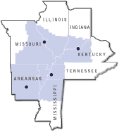 Map of the Eighth District St. Louis Fed map.gif