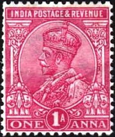 File:Stamp of India - 1911 - Colnect 155157 - 1 - King George V wearing Imperial Crown of India.jpeg