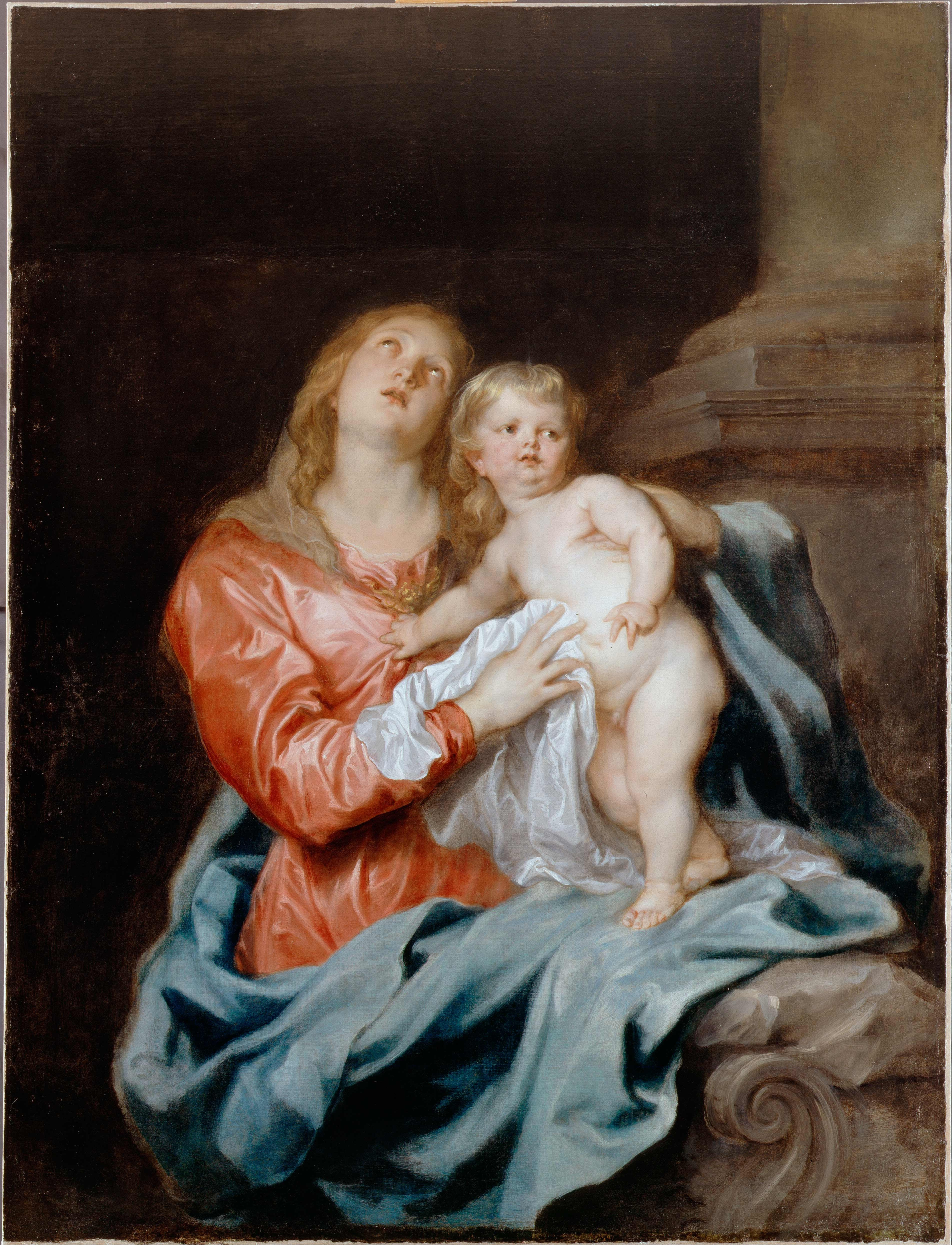 File:Van Dyck, Sir Anthony - The Madonna and Child - Google Art