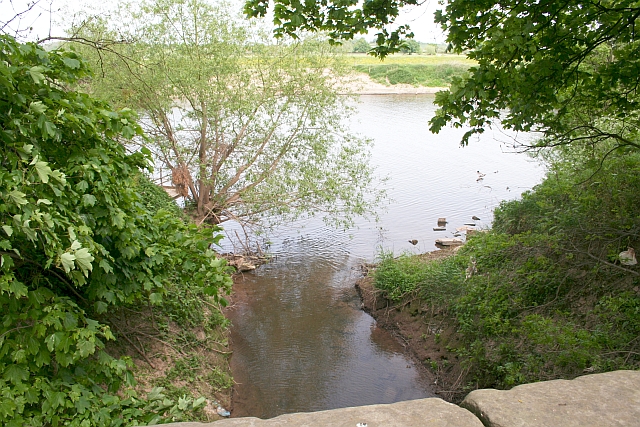 File:Where Poolbrook meets the River Severn - geograph.org.uk - 429894.jpg