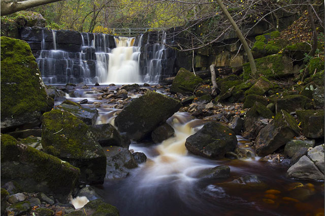 Whitfield Gill Lower Falls - geograph.org.uk - 2217696