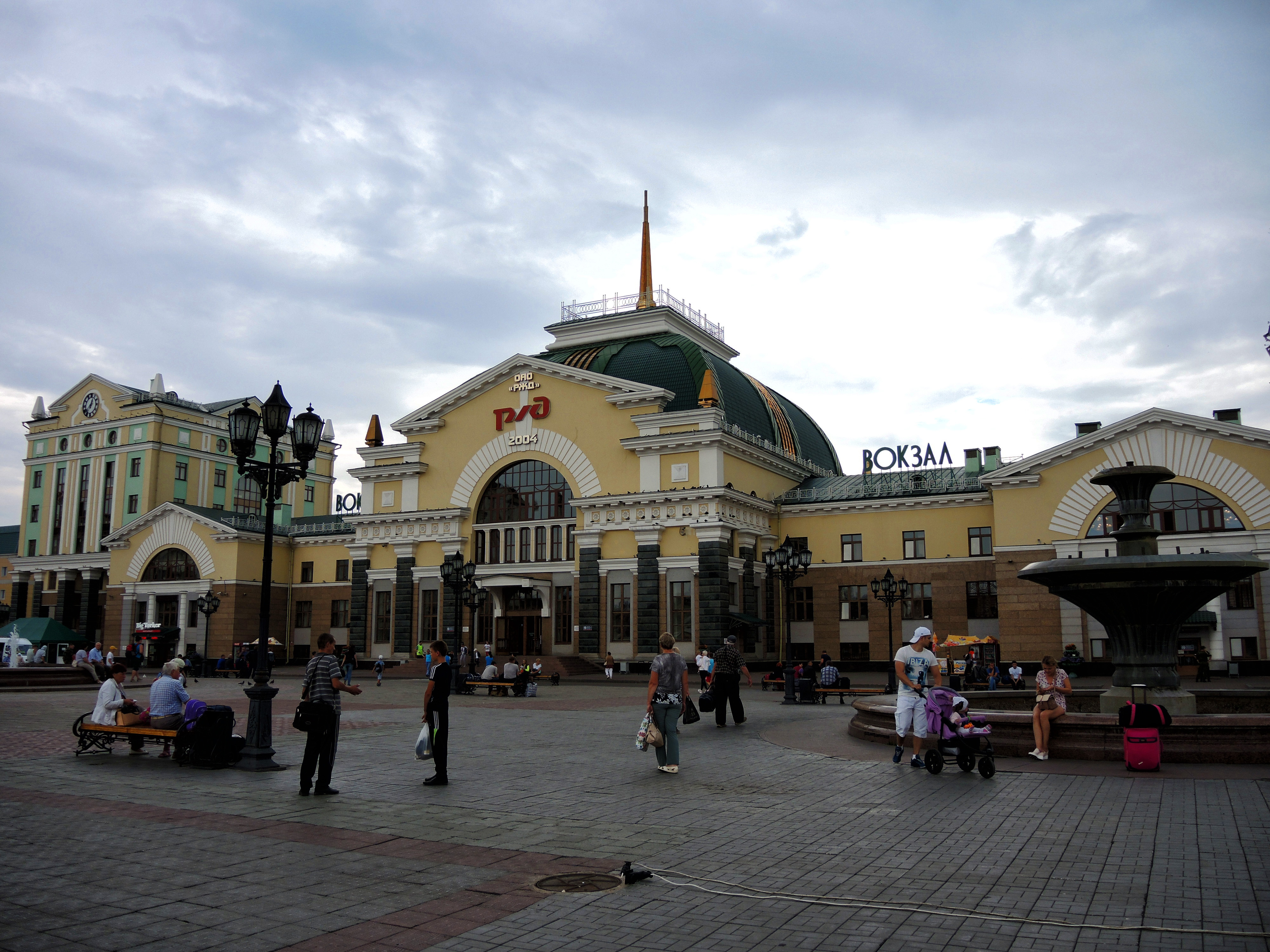 старый жд вокзал красноярск