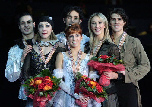 File:2009 EC Ice Dancing Podium.jpg