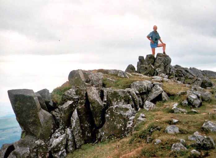 File:Bernard Wright on Craig Uchaf, the summit of the Berwyns.jpg