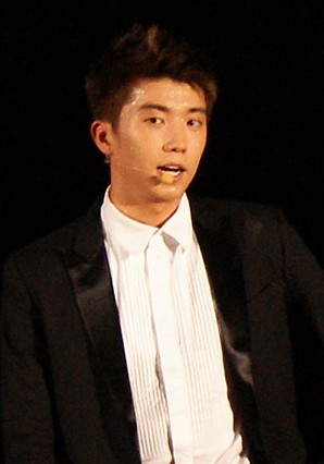 Jang Wooyoung in Japan on 6 August 2011