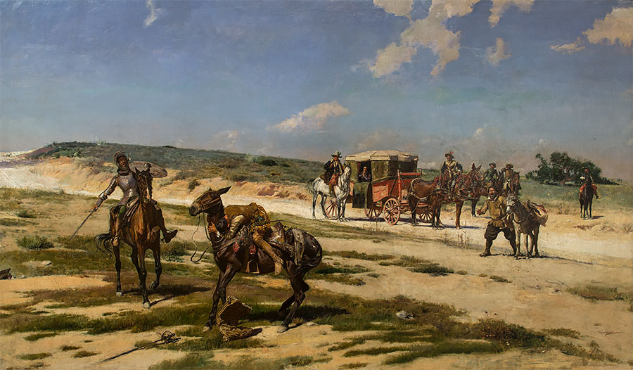 José Moreno Carbonero - Escena del Quijote.jpg