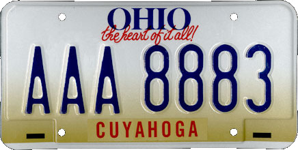 File:Ohio license plate, 1996–1997 series (Cuyahoga County).png