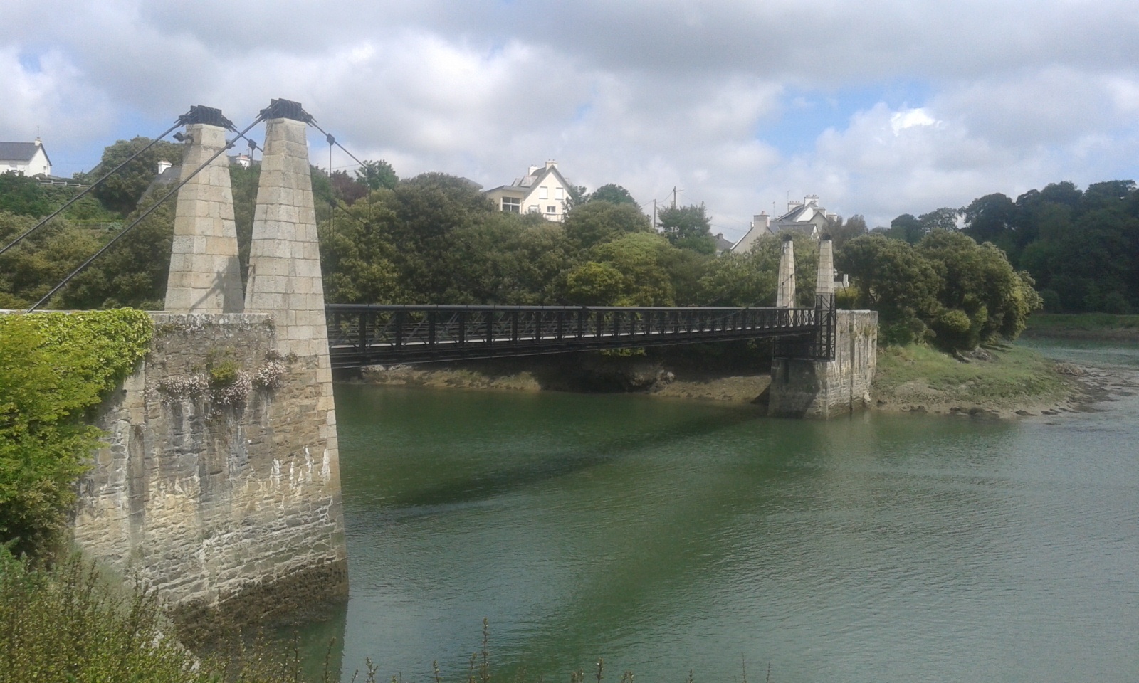 Passerelle Saint François  France Bretagne Côtes-d'Armor Tréguier 22220