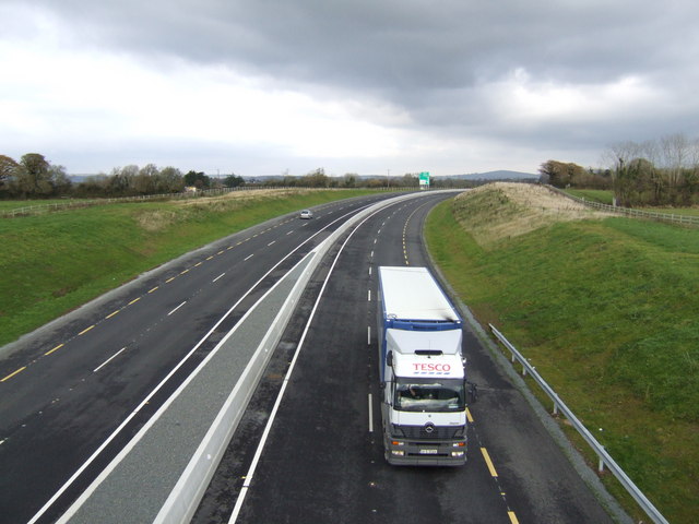 File:The N11 south of Arklow - geograph.org.uk - 627822.jpg