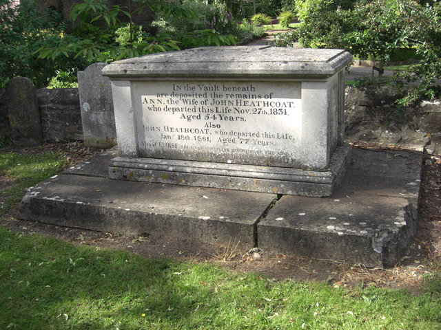 File:Tiverton , St Peter's Church - John Heathcoat's Grave - geograph.org.uk - 1287131.jpg