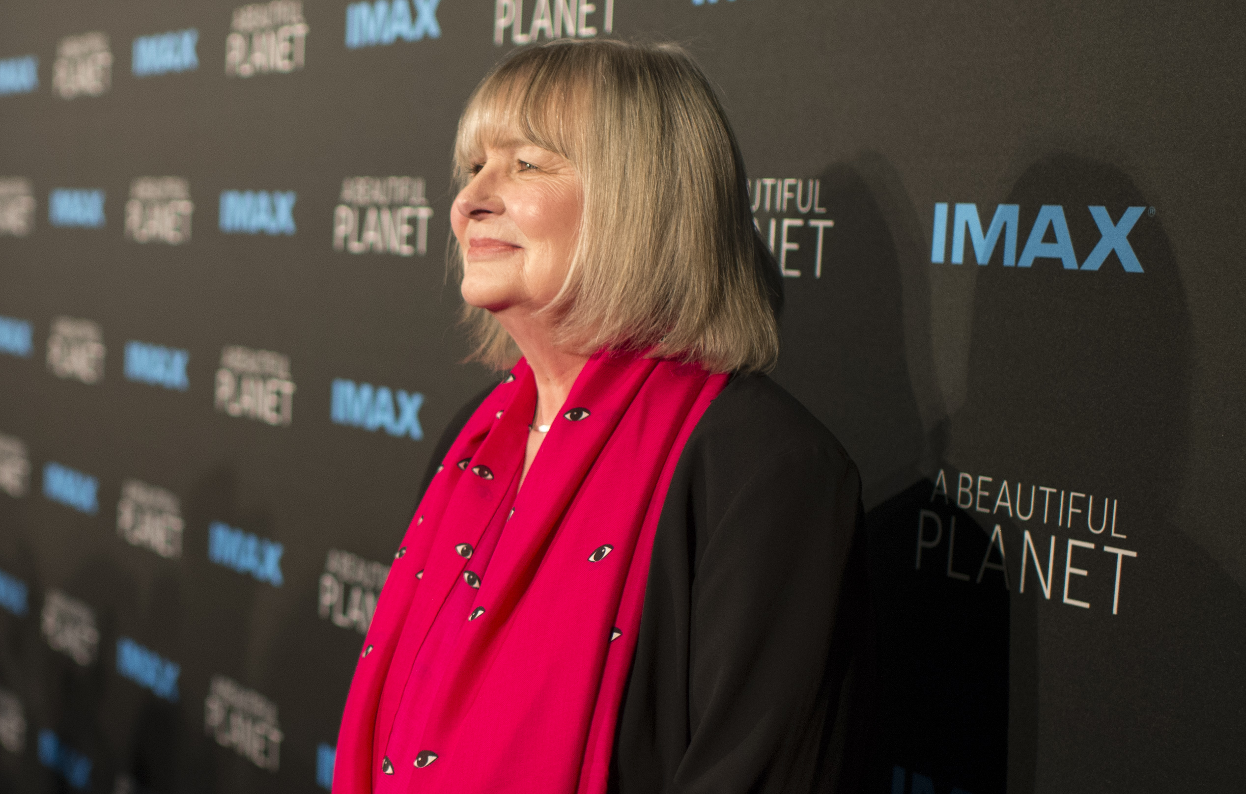 Toni Myers during the world premiere of the film "A Beautiful Planet"
