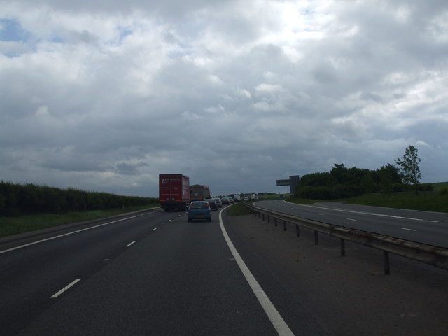 File:A1 southbound - geograph.org.uk - 1324288.jpg