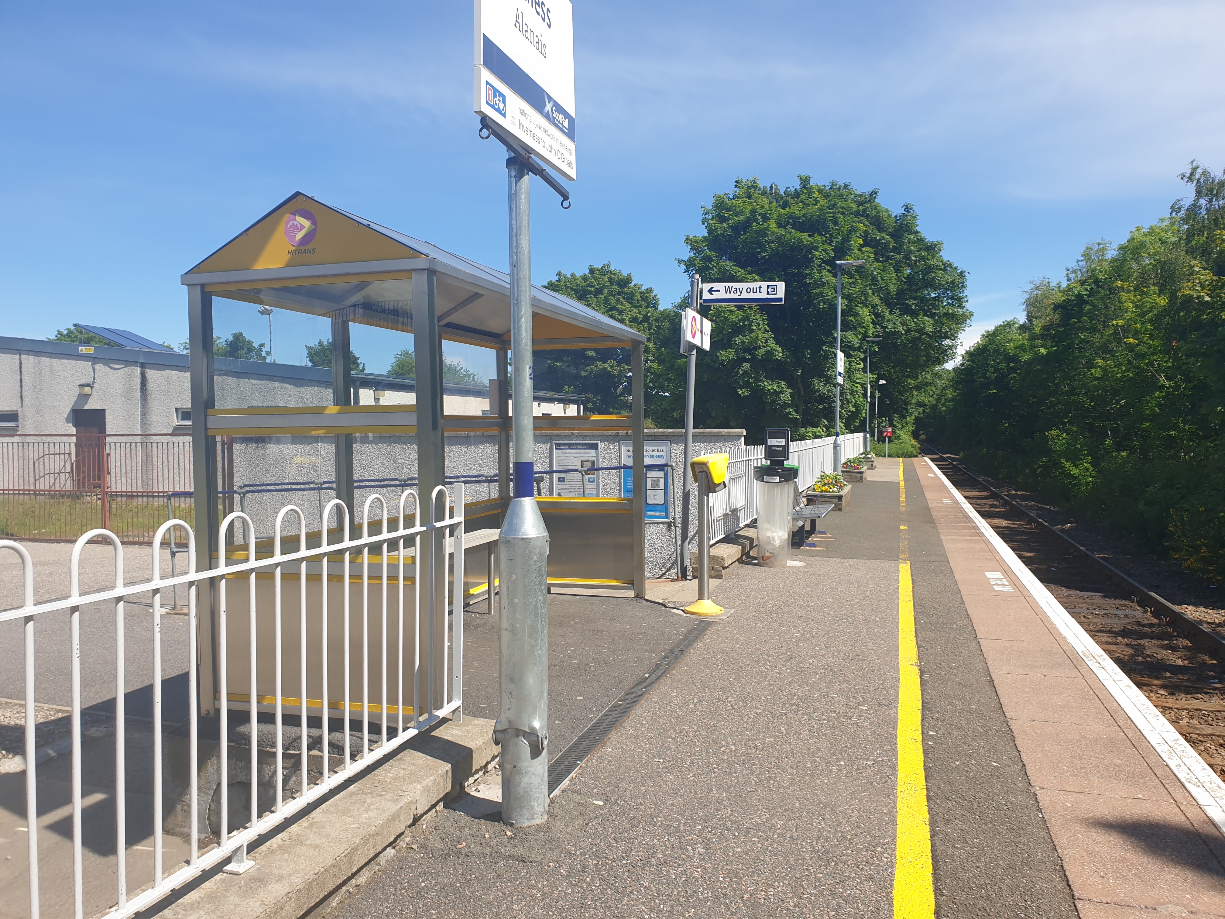 Alness railway station