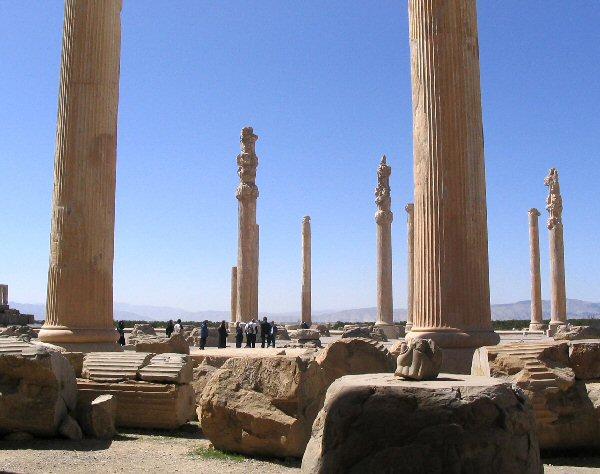 Ruins of the Palace of Apadana, Persepolis