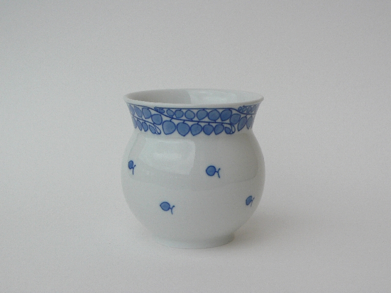 File:Blaue Rispe nach Riemerschmid Vase 10cm.JPG