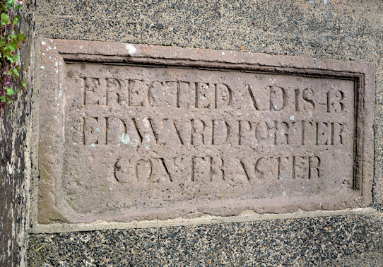 File:Bridge plaque, Comber - geograph.org.uk - 3593579.jpg