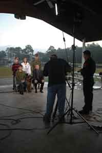 File:CBS interviews the Lee Family and Marine Corps officials.jpg