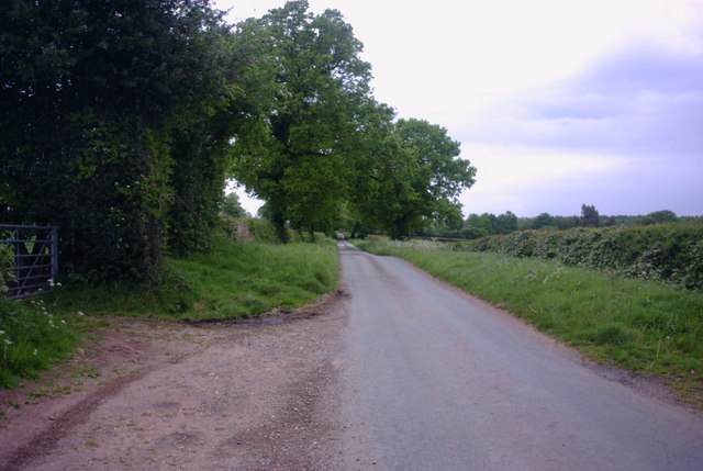 File:Country Lane by Bishops Wood - geograph.org.uk - 430569.jpg