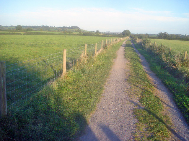 Cycleway near New Leaze Farm - geograph.org.uk - 1545222