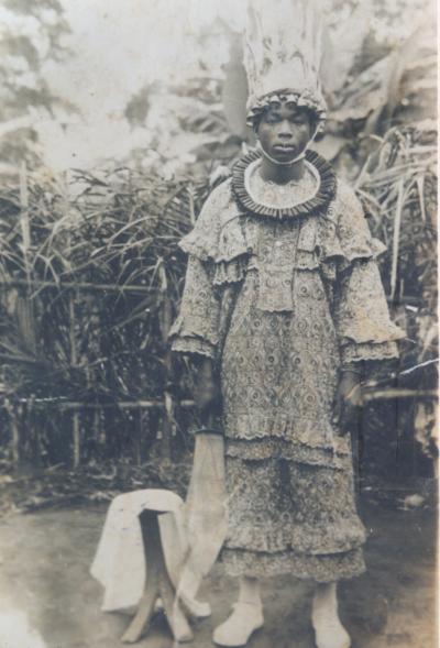 His Majesty, Eze Chukwuemeka Eri (The Custodian of the Sacred Ovo Eri) (Coronation: August 1976)