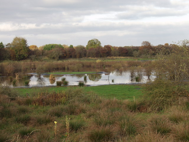 Flooded moss at Moss Farm - geograph.org.uk - 602288