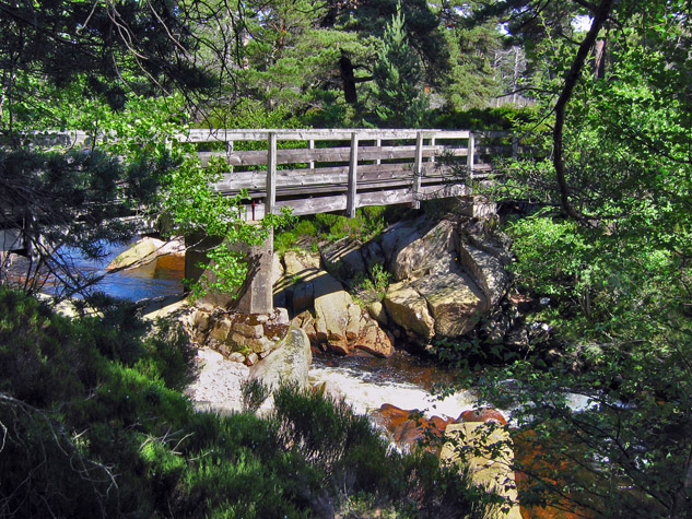 File:Footbridge over the Water of Tanar, near the Half Way Hut - geograph.org.uk - 969738.jpg