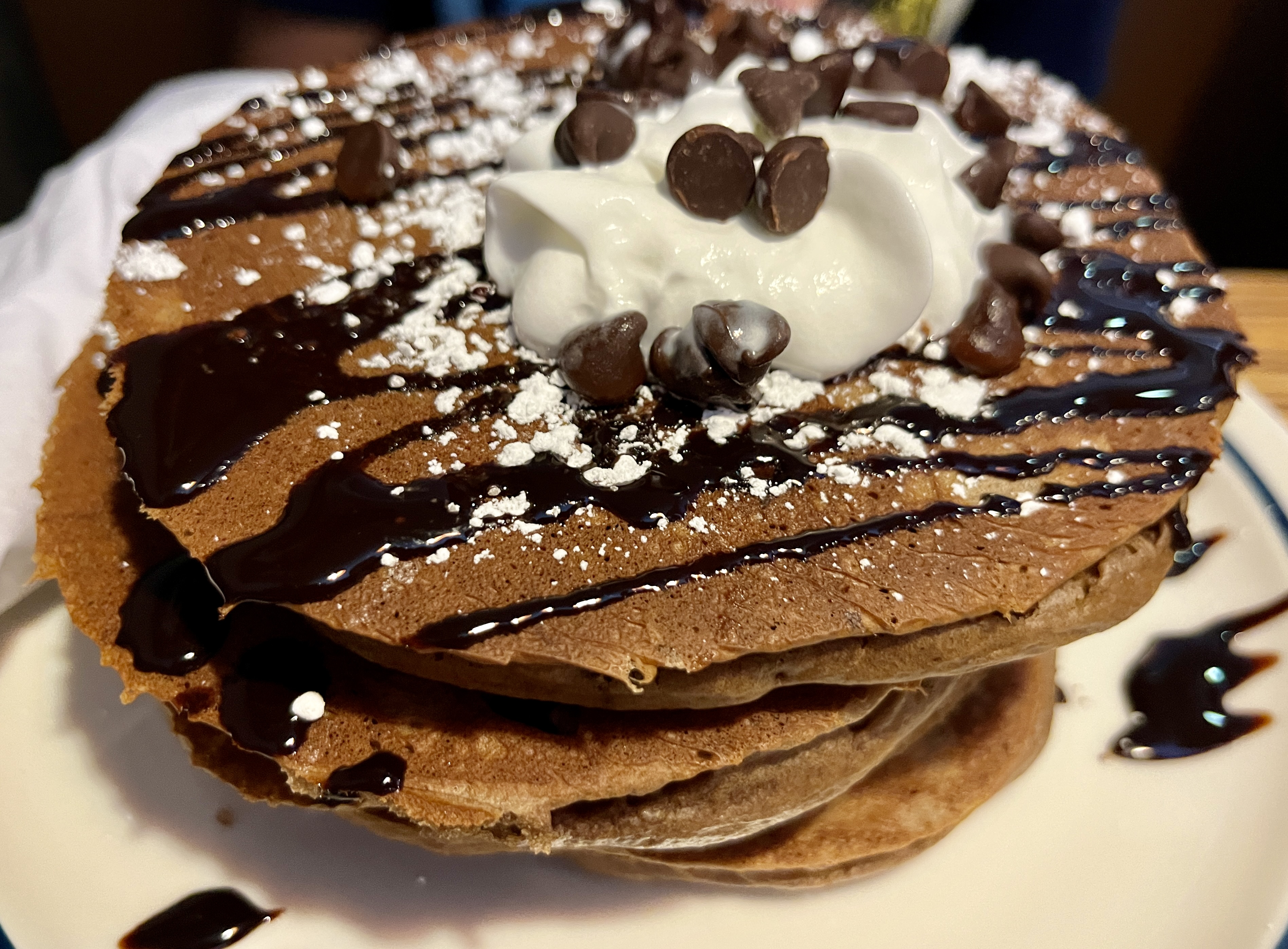 File:IHOP chocolate pancakes Los Angeles July 2022.jpg - Wikimedia Commons