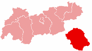 Лиенц (округ) на карте