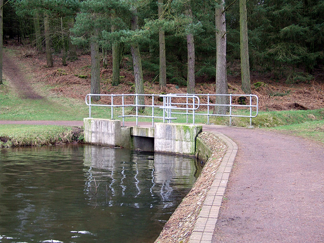 Lanark Loch - Bridge Over Sandy Burn - geograph.org.uk - 771054