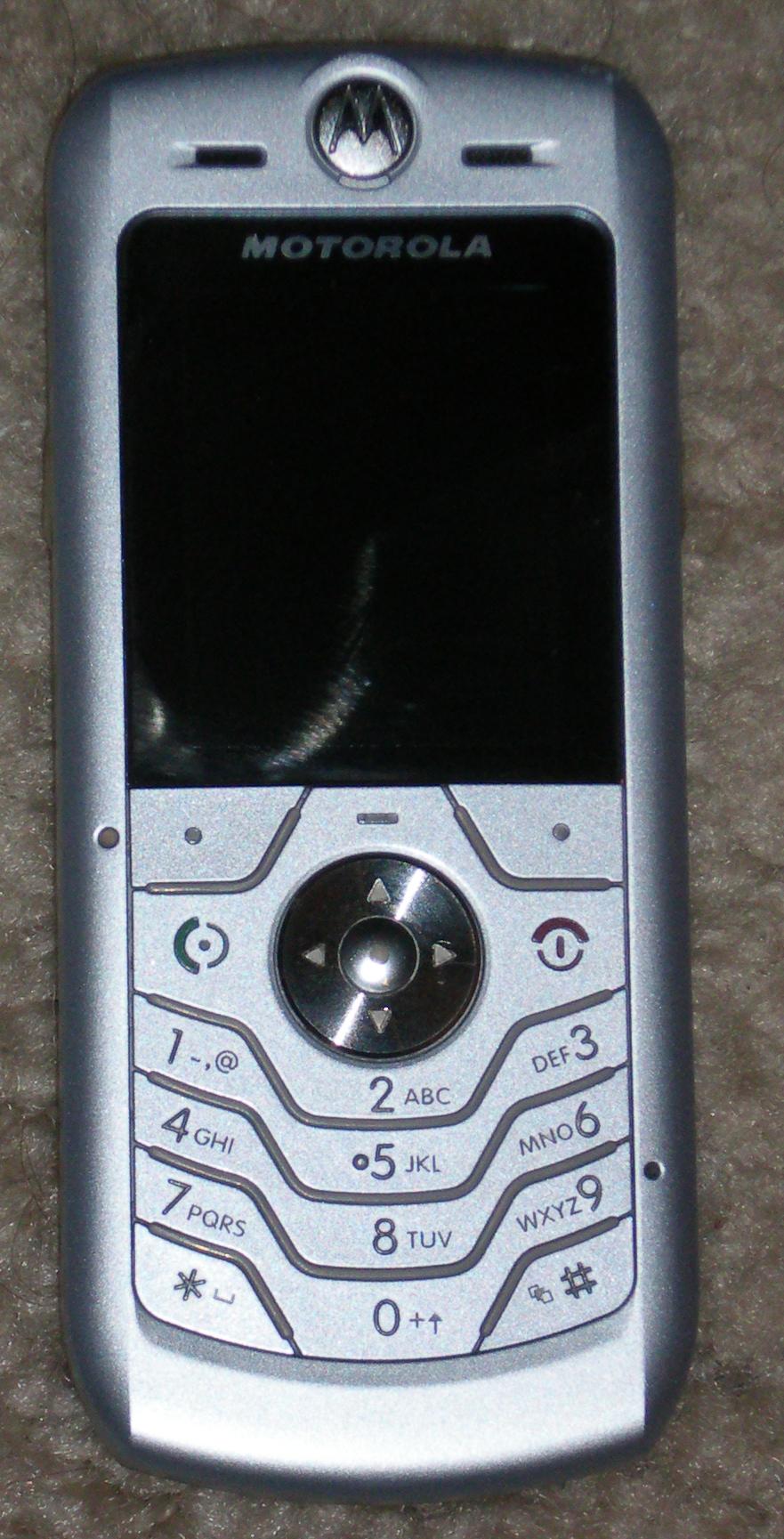 Celular Motorola L6 Del Año 2005 