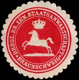 File:Siegelmarke Herzoglich Braunschweig Lüneburgische Staatsanwaltschaft - Braunschweig W0246481.jpg