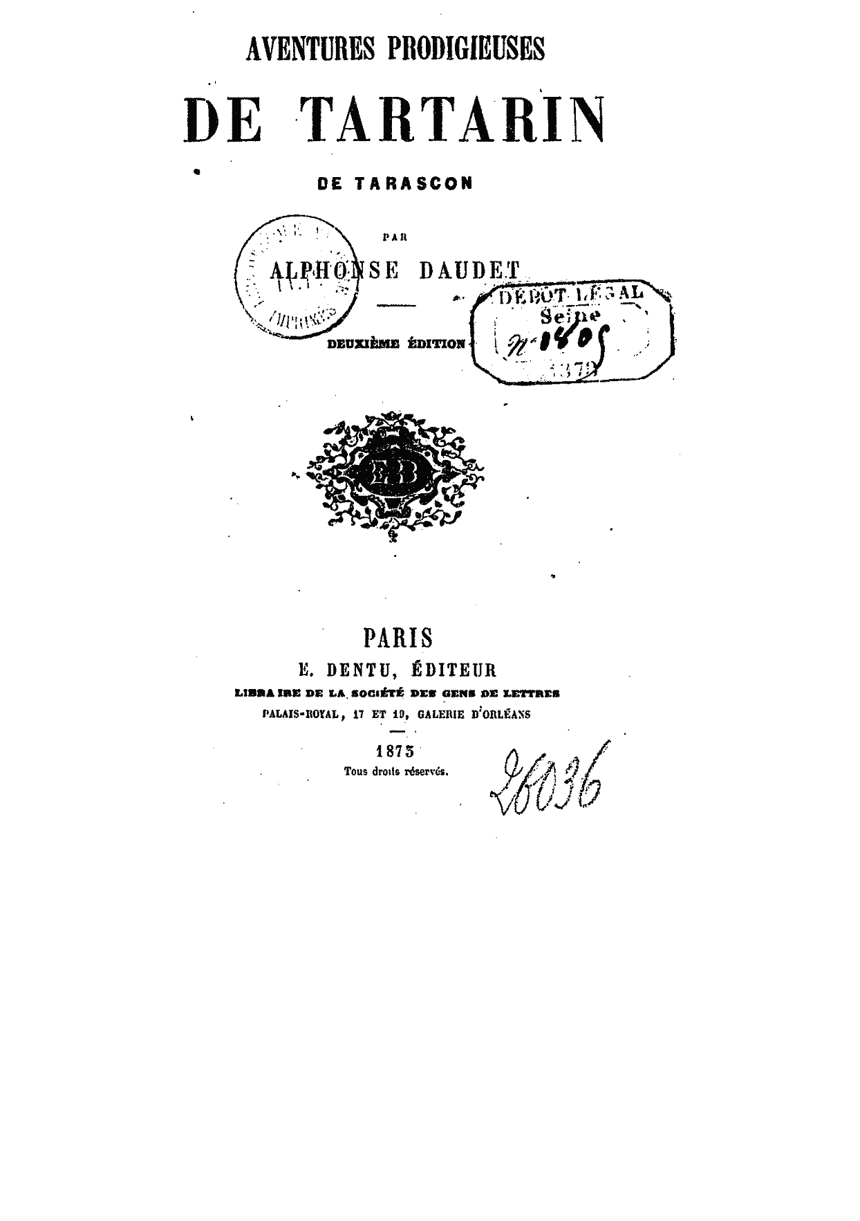 Сочинение по теме Необычайные приключения Тартарена из Тараскона. Доде Альфонс