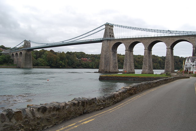 File:The Menai Suspension Bridge - geograph.org.uk - 1590637.jpg