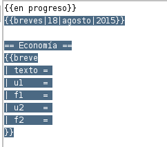 Ejemplo para crear una nota breve en wikinoticias