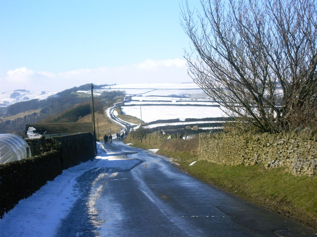 File:Winter scene on Bretton ridge. - geograph.org.uk - 257981.jpg