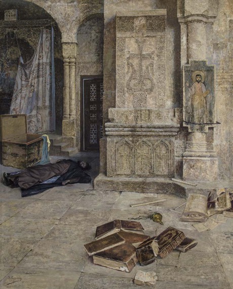 File:Суренянц, «Попранная святыня», 1895.jpg