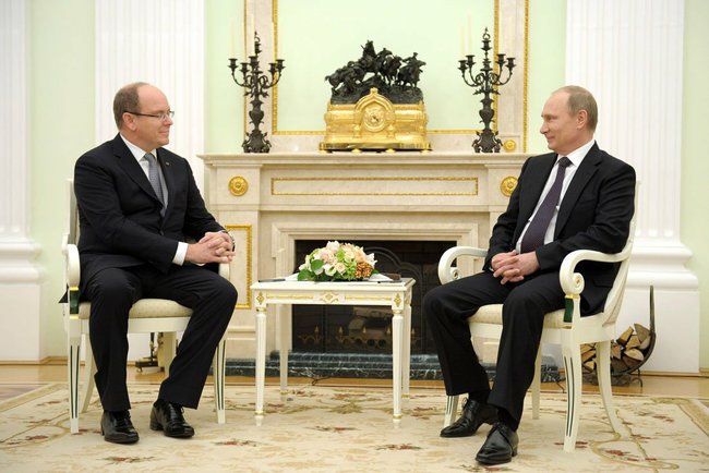 File:Albert II, Prince of Monaco with Vladimir Putin in Kremlin - Moscow 4 October 2013.jpg