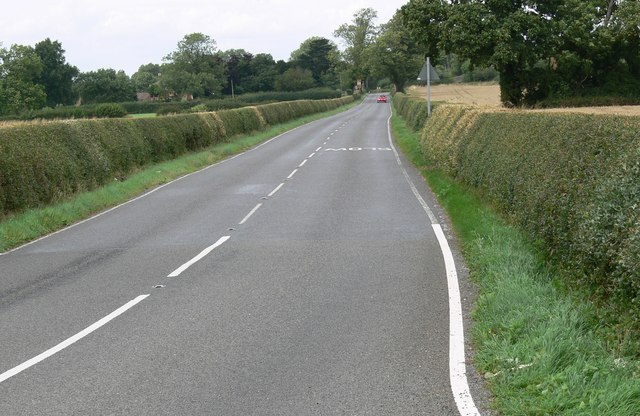 File:Ashby Road towards Snarestone - geograph.org.uk - 926647.jpg