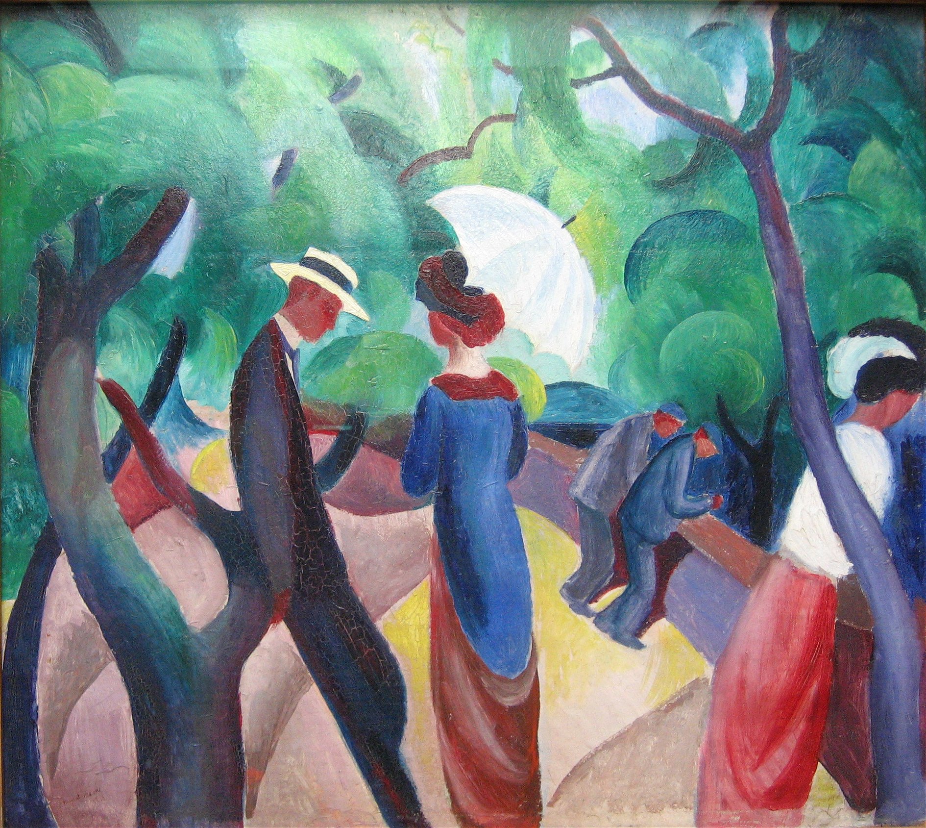 「august macke promenade」的圖片搜尋結果