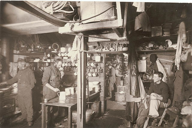 File:Australian Antarctic Expedition members in the kitchen, 1911-1914 (2869834862).jpg