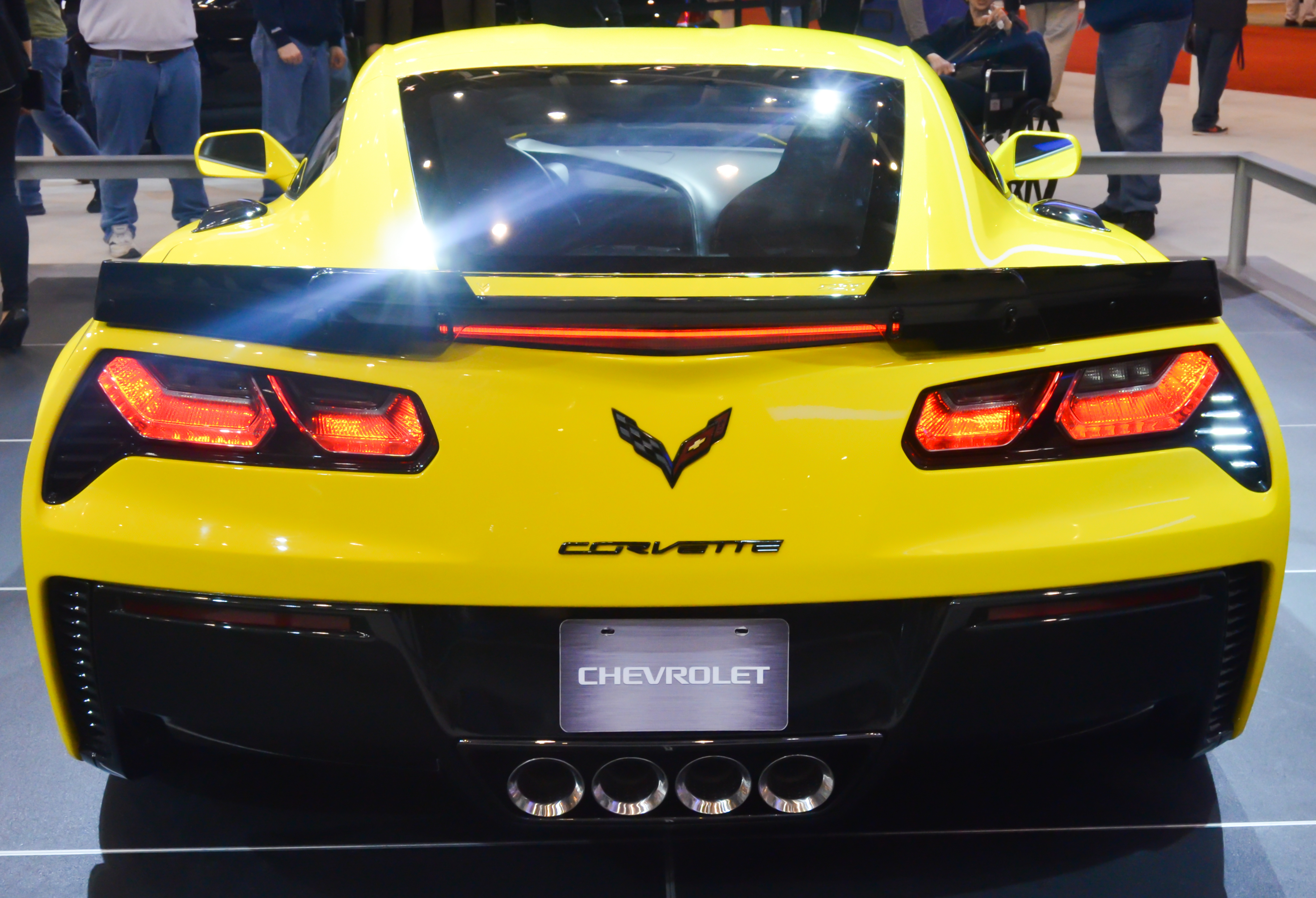 Chevrolet Corvette zr1 Yellow girl