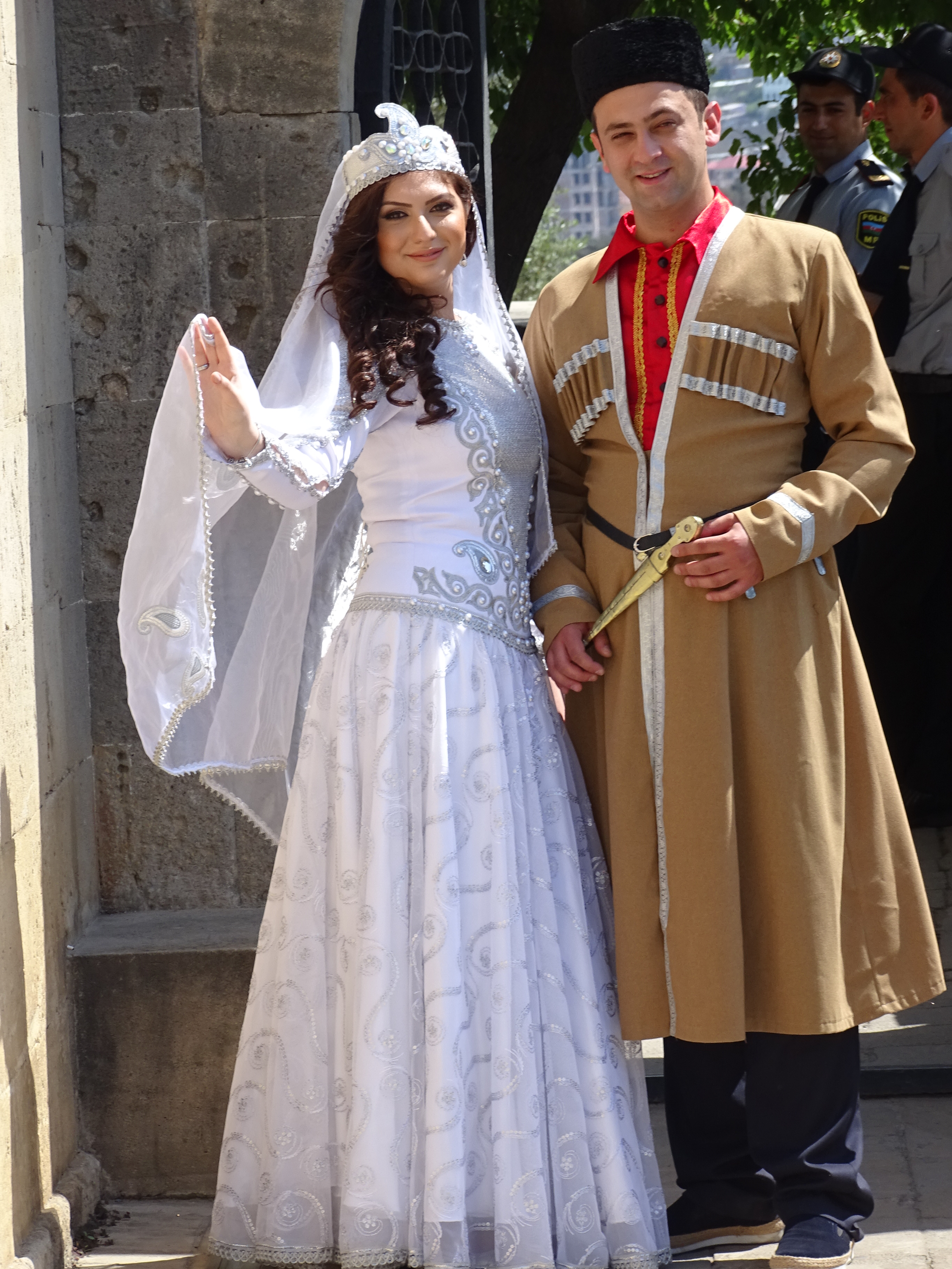 Свадебное платье азербайджанки