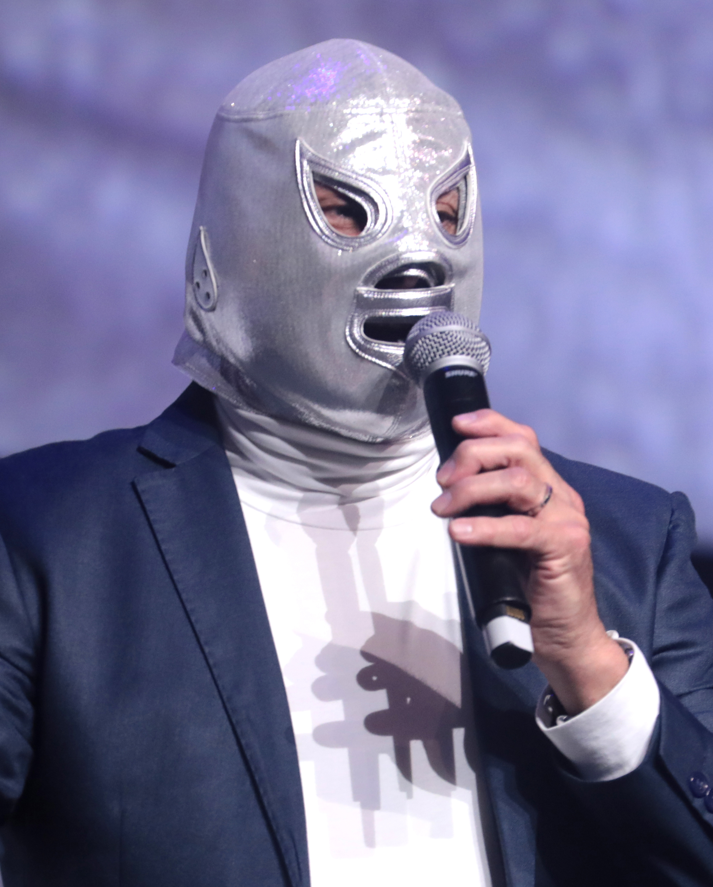 El Hijo del Santo at the 2023 [[WonderCon]]