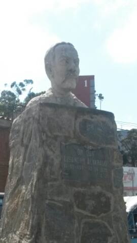 Statue of Lisandro Alvarado located in Lisandro Alvarado Square