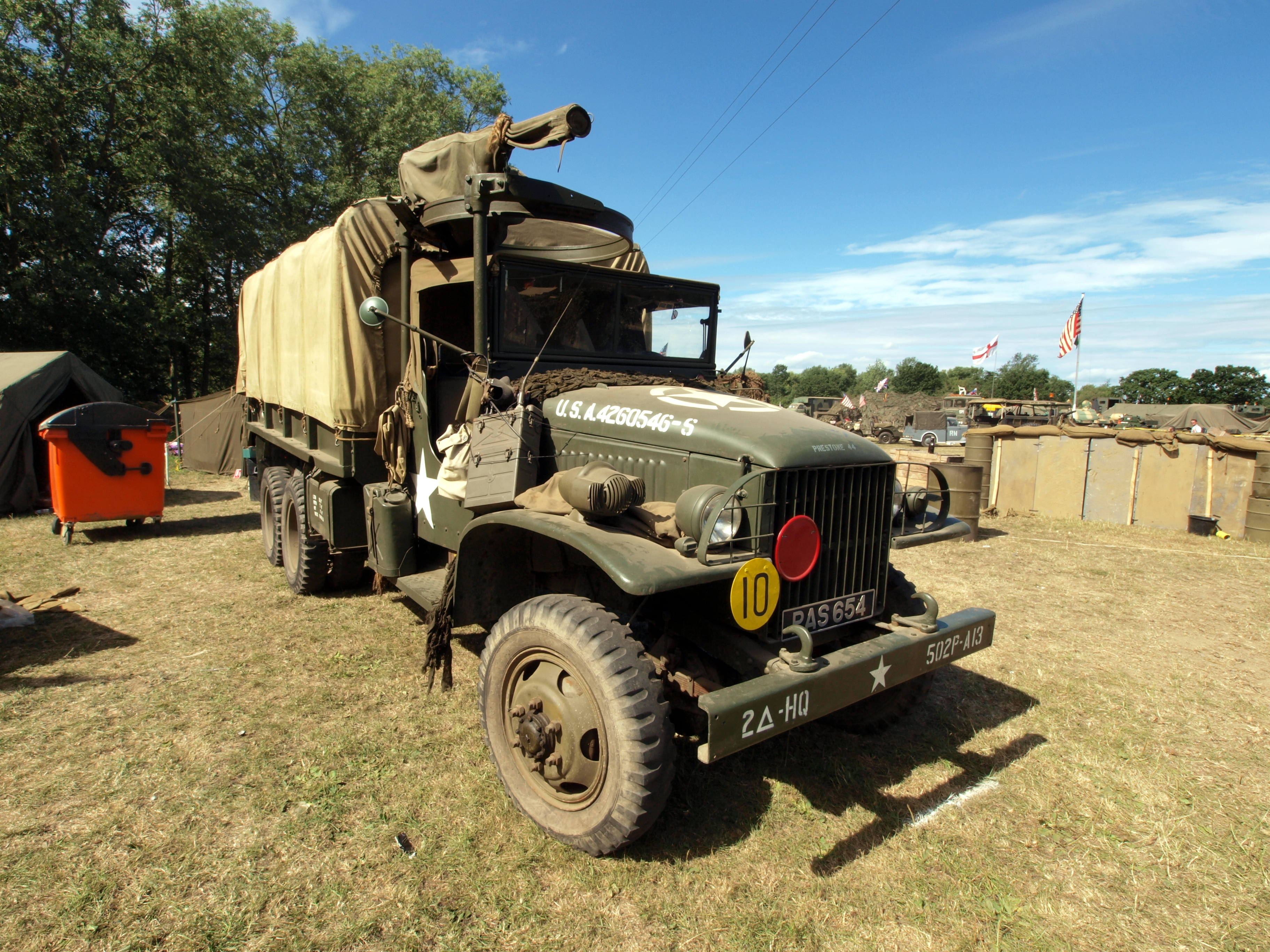 Американский грузовик GMC CCKW