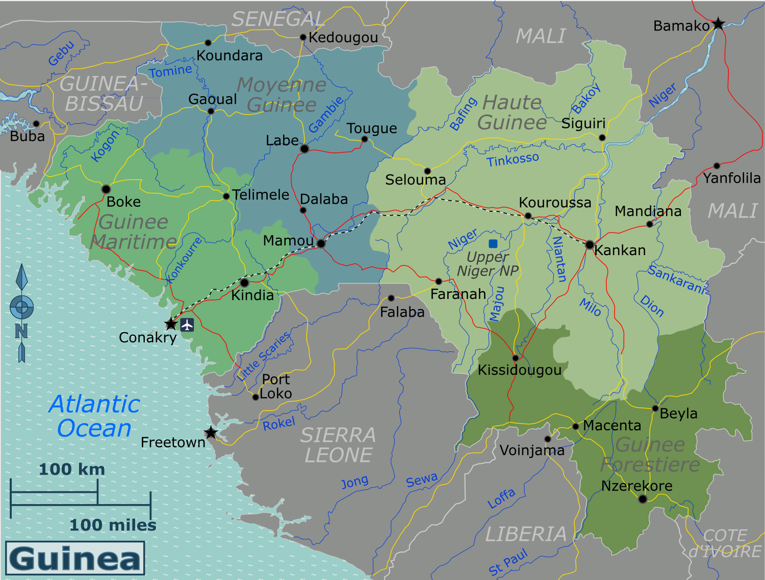 Guinea – Travel guide at Wikivoyage